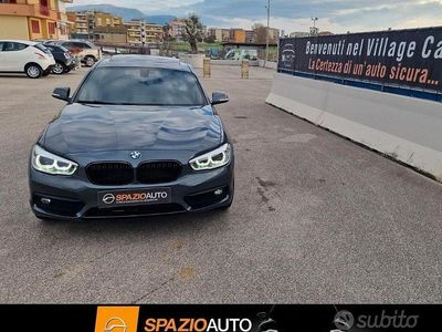 Usata BMW 116 Sport Line 116 CV (85 kW) 2018 Grigio Utilitaria