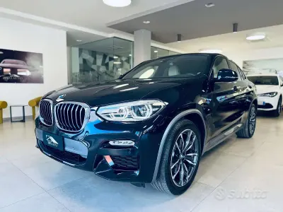 Usata BMW X4 M Sport 192 CV (141 kW) 2019 Blu SUV