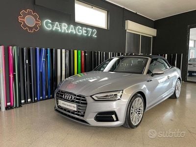Usata Audi A5 Cabriolet Sport 150 CV (110 kW) 2018 Grigio Cabrio