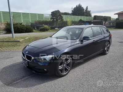Usata BMW 318 Advantage 150 CV (110 kW) 2016 Blu Station wagon