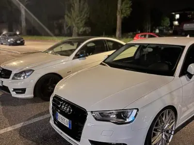 Usata Audi A3 150 CV (110 kW) 2014 Bianco Berlina