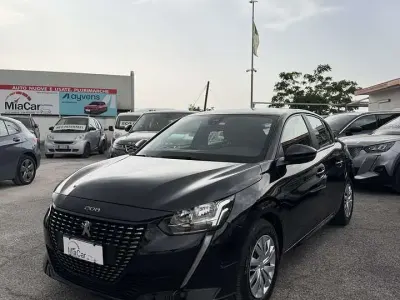 Usata Peugeot 208 Active 75 CV (55 kW) 2022 Nero Utilitaria
