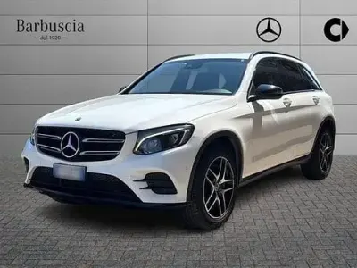 Usata Mercedes GLC250 Premium 204 CV (150 kW) 2018 Bianco SUV