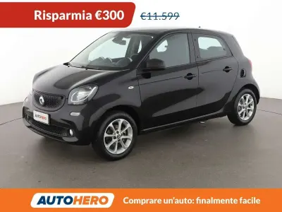 Usata Smart ForFour 71 CV (52 kW) 2017 Nero Utilitaria