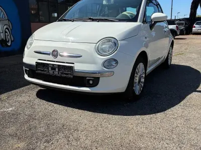 Usata Fiat 500 Lounge 69 CV (50 kW) 2009 Bianco Cabrio