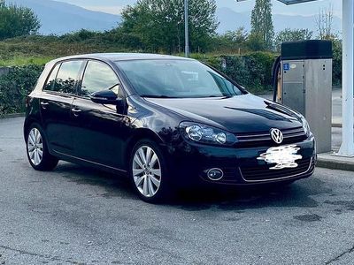 Usata VW Golf VI 110 CV (80 kW) 2009 Nero Utilitaria