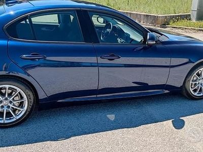 Gebraucht Alfa Romeo Giulia 150 PS (110 kW) 2017 Blau Limousine