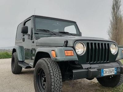 Usata Jeep Wrangler Sahara 2003 Verde SUV