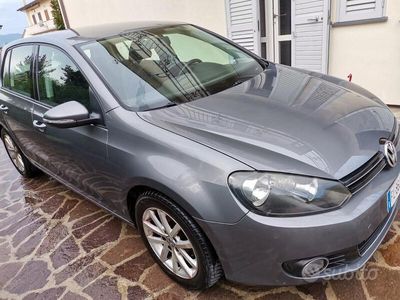 Usata VW Golf VI Highline 105 CV (77 kW) 2010 Grigio Utilitaria