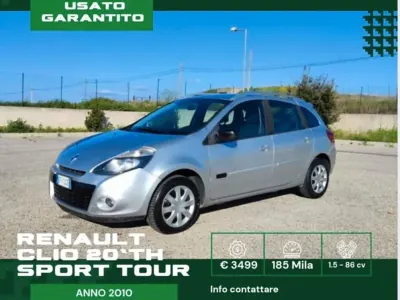 Usata Renault Clio 89 CV (65 kW) 2010 Argento Station wagon