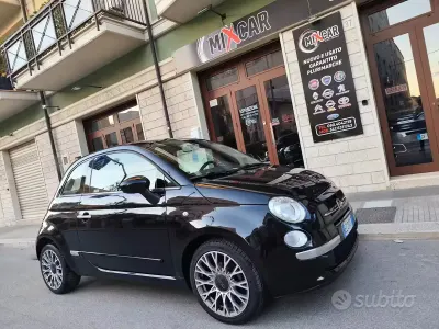 Usado Fiat 500 Lounge 69 CV (50 kW) 2015 Negro Utilitario