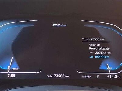 Usata BMW 320e Sport Line 163 CV (119 kW) 2022 Nero Station wagon