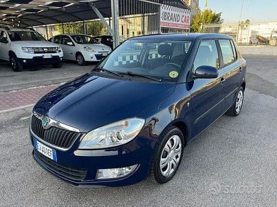 Usata Skoda Fabia Style 89 CV (65 kW) 2011 Blu Berlina