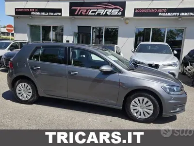 Usata VW Golf VII Trendline 116 CV (85 kW) 2019 Grigio Berlina