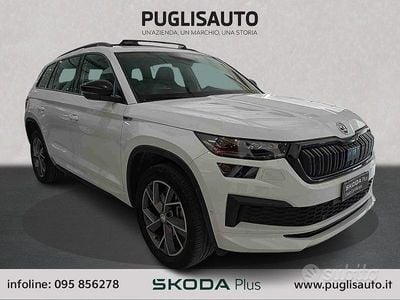 Usata Skoda Kodiaq SportLine 150 CV (110 kW) 2024 Bianco SUV