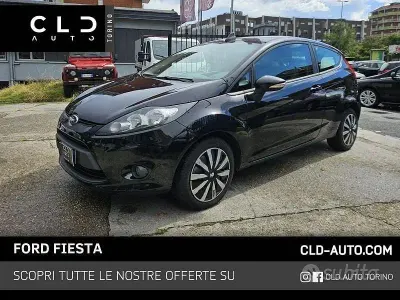 Usata Ford Fiesta Titanium 60 CV (44 kW) 2010 Nero Utilitaria
