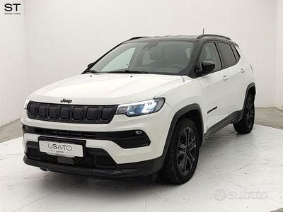 Usata Jeep Compass 130 CV (95 kW) 2022 Bianco SUV
