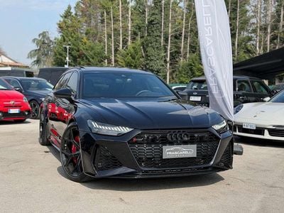 Usata Audi RS6 Ambiente 600 CV (441 kW) 2021 Nero sebring cristallo Station wagon