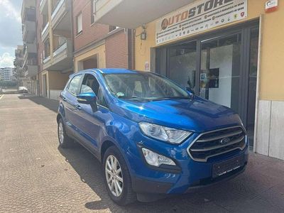Usata Ford Ecosport Titanium 125 CV (91 kW) 2019 Blu/azzurro SUV