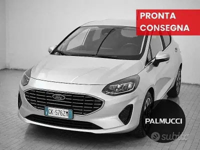 Usata Ford Fiesta Titanium 125 CV (91 kW) 2022 Grigio Utilitaria