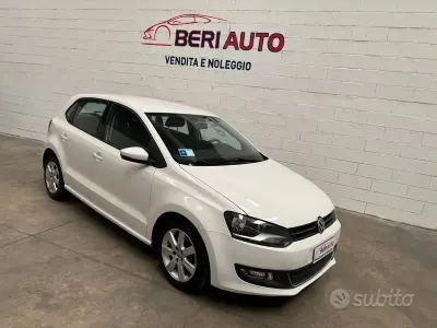 Usata VW Polo Highline 90 CV (66 kW) 2010 Bianco Utilitaria