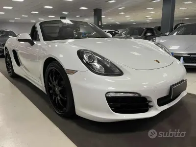 Usata Porsche Boxster 265 CV (194 kW) 2014 Bianco Cabrio