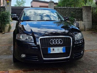 Usata Audi A3 Attraction 105 CV (77 kW) 2007 Nero Berlina