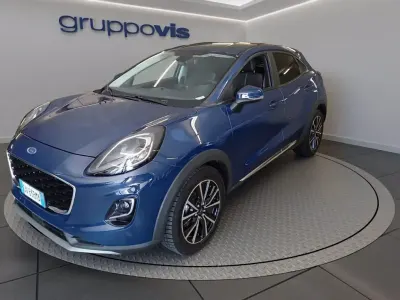 Usata Ford Puma Titanium 125 CV (91 kW) 2023 Blu blazer SUV