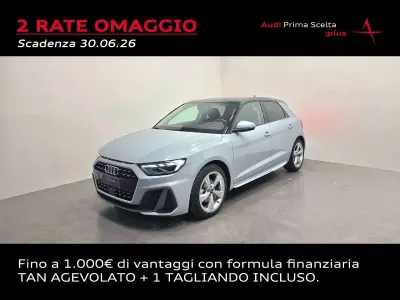 Usata Audi A1 Sportback S-Line 150 CV (110 kW) 2024 Grigio zinco perla Utilitaria