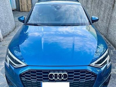 Usata Audi A3 S-Line 116 CV (85 kW) 2022 Blu/azzurro Berlina