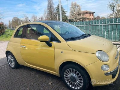 Usata Fiat 500 2009 Giallo Cabrio