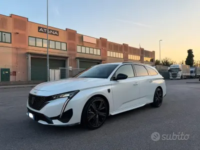 Usata Peugeot 308 GT-line 131 CV (96 kW) 2022 Bianco Station wagon