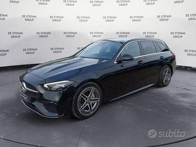 Usata Mercedes C220 Premium 200 CV (147 kW) 2021 Nero Station wagon