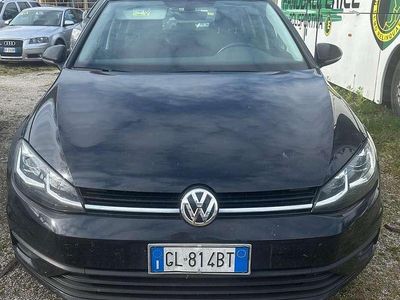 Usata VW Golf VII Trendline 86 CV (63 kW) 2019 Nero Berlina