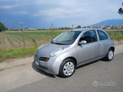 Usata Nissan Micra Acenta 80 CV (58 kW) 2004 Nero Utilitaria