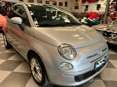 Usata Fiat 500 Lounge 75 CV (55 kW) 2009 Grigio Cabrio