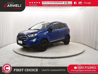 Usata Ford Ecosport Titanium S 100 CV (73 kW) 2019 Blu SUV