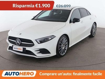 Usata Mercedes A200 Premium 163 CV (119 kW) 2019 Bianco Berlina