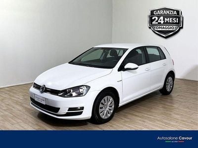 Usata VW Golf VII Trendline 110 CV (80 kW) 2015 Bianco Utilitaria