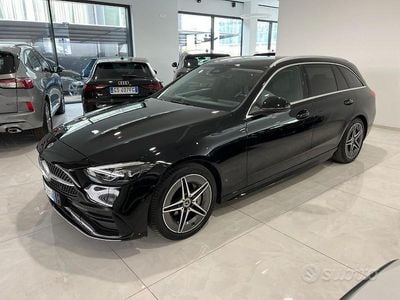 Usata Mercedes C200 Premium 163 CV (119 kW) 2022 Nero Station wagon