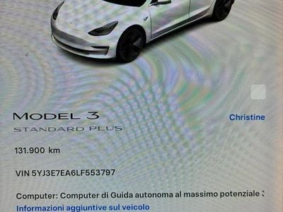Usata Tesla Model 3 239 kW (325 CV) 2020 Bianco Berlina