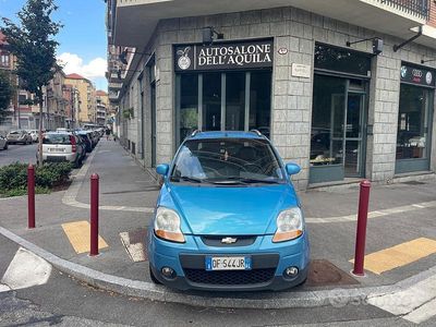 Usata Chevrolet Matiz SX 61 CV (44 kW) 2007 Blu Utilitaria