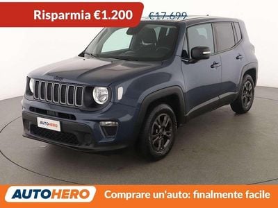 Usata Jeep Renegade Longitude 120 CV (88 kW) 2022 Blu/azzurro SUV