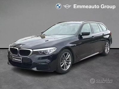 Usata BMW 520 M Sport 190 CV (139 kW) 2020 Blu Berlina