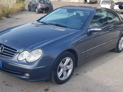 Usata Mercedes CLK200 Avantgarde 163 CV (119 kW) 2004 Bluazzurro Coupé