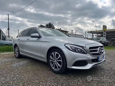 Usata Mercedes C200 Premium 136 CV (100 kW) 2016 Grigio Station wagon