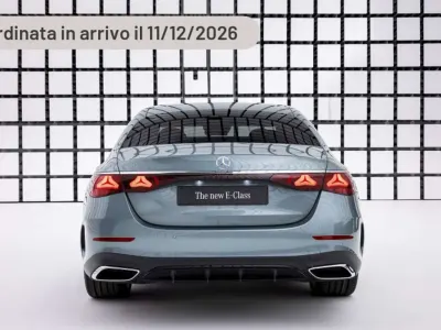 Nuova Mercedes E53 AMG Advanced Plus 585 CV (430 kW) 2025 Argento Berlina