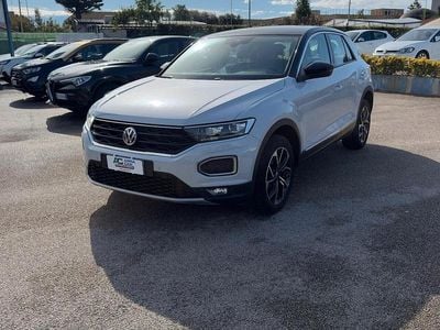 Usata VW T-Roc Advance 115 CV (84 kW) 2019 Bianco SUV