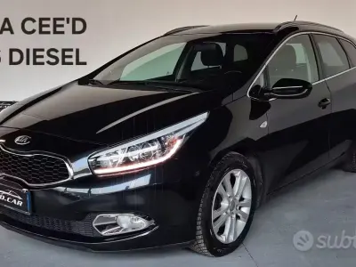 Usata Kia Ceed Sportswagon 110 CV (80 kW) 2013 Nero Station wagon