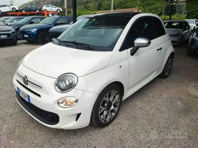 Usata Fiat 500 Lounge 69 CV (50 kW) 2019 Bianco Utilitaria